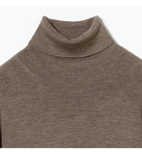 Demi-Luxe BEAMS 「リブ タートルネックニット」|ニット・セーター|