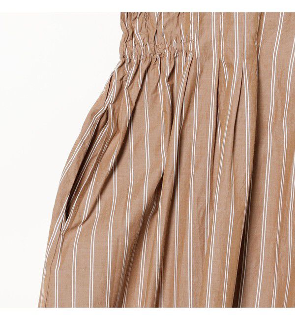 Demi-Luxe BEAMS 「【別注】ne Quittez pas / ポプリン タック ワンピース」|ワンピース|