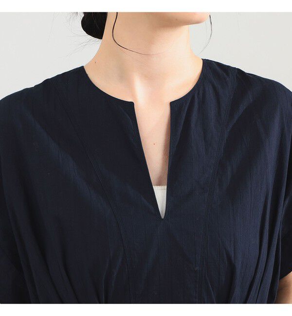 Demi-Luxe BEAMS 「【別注】ne Quittez pas / ポプリン タック ワンピース」|ワンピース|