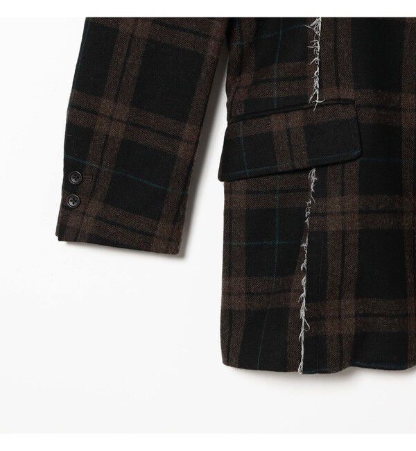 BEAMSBOY「リサイクルウール カットオフ ジャケット」|テーラードジャケット|