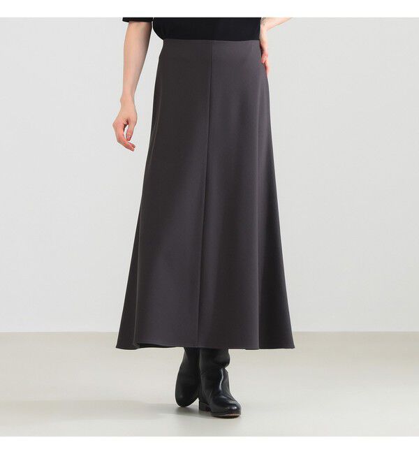 Demi-Luxe BEAMS 「レーヨン ナイロン ポンチ フレア スカート」|スカート|