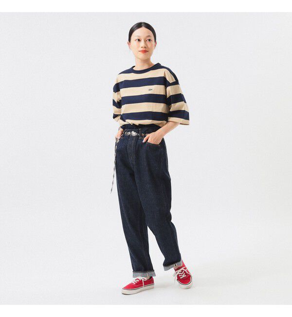 BEAMSBOY「【WEB限定】【別注】LACOSTE / ボーダー ショートスリーブ Tシャツ」|Tシャツ・カットソー|