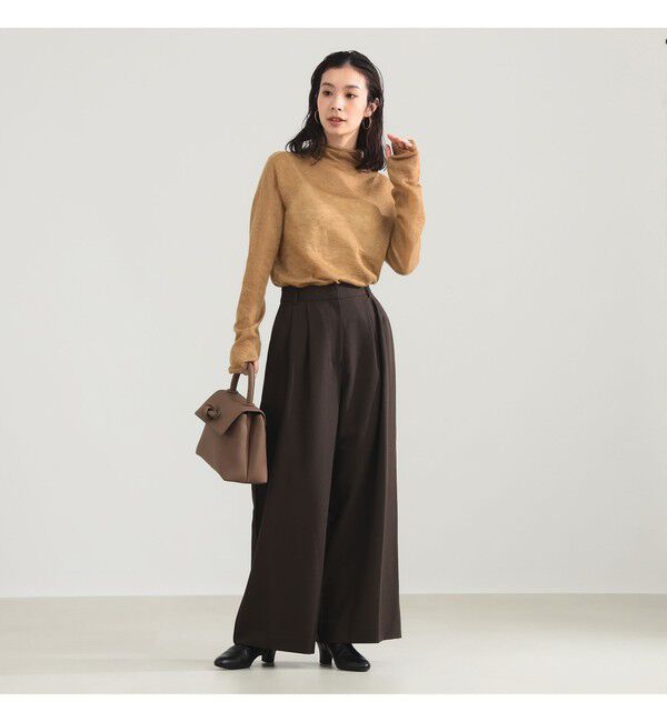 Demi-Luxe BEAMS 「モヘヤ オフ タートル プルオーバー」|ニット・セーター|