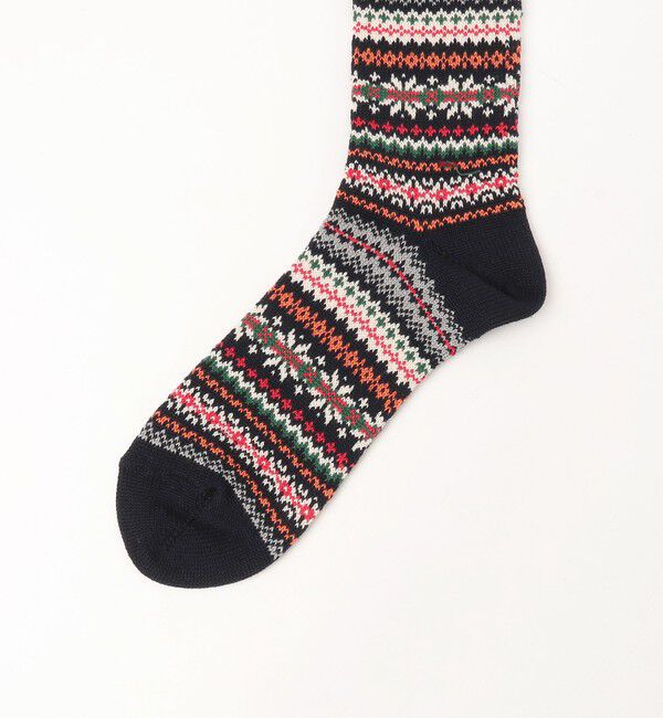 BEAMS PLUS「BEAMS PLUS / Fair Isle Socks」|ソックス|