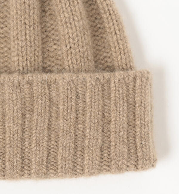 BEAMS PLUS「BEAMS PLUS / カシミヤ リブ ニットキャップ」|ニット帽|