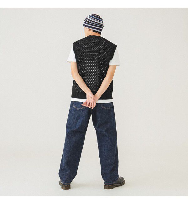 BEAMS「BEAMS / ワイドフィット デニムパンツ」|デニム|