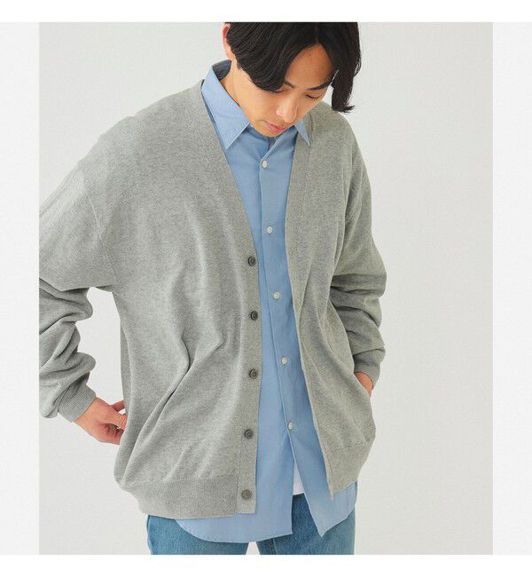 BEAMS「リラックス ソリッド カーディガン」|ニット・セーター|
