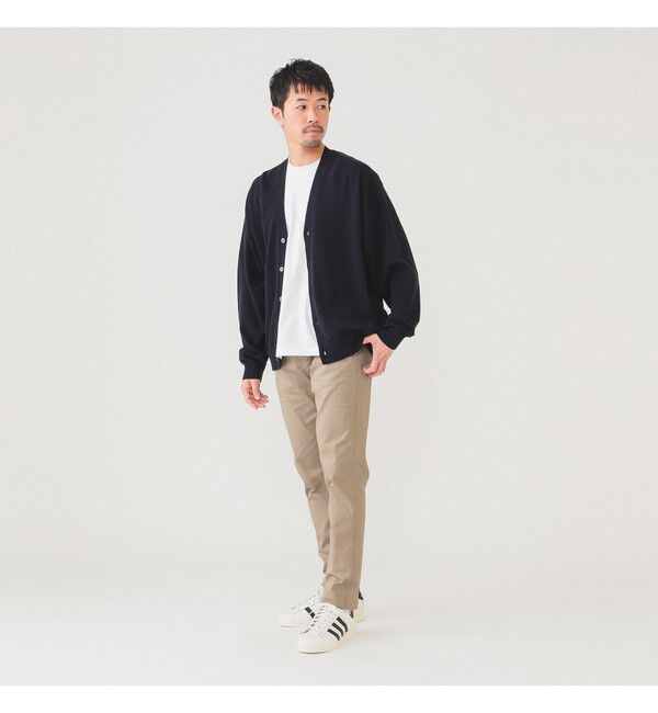 BEAMS「リラックス ソリッド カーディガン」|ニット・セーター|