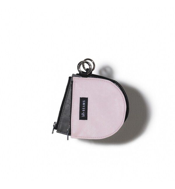 BEAMS「フェイクレザー ポーチ S」|ポーチ|PALE_PINK