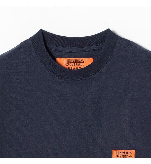 BEAMS「【別注】UNIVERSAL OVERALL / ロゴTシャツ」|Tシャツ・カットソー|
