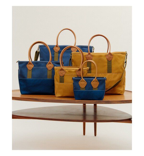 BEAMS PLUS「L.L.Bean / 別注 Deep Bottom Leather Handle Zip Tote M」|その他|