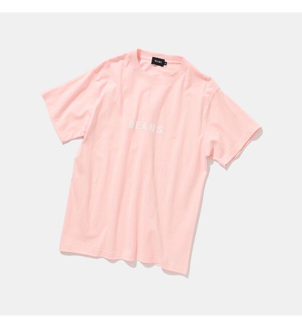 BEAMS「BEAMS ロゴ Tシャツ 25SS」|Tシャツ・カットソー|PINK
