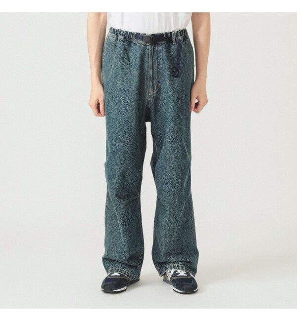 BEAMS「【別注】Gramicci / デニム オーバーパンツ」|チノ|