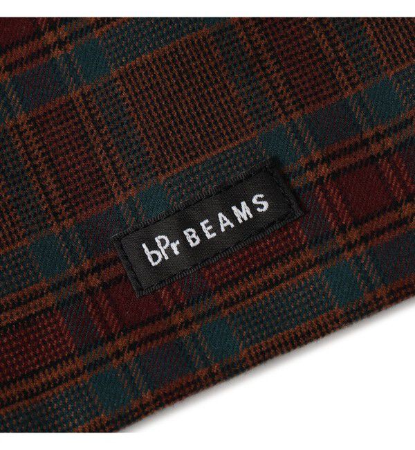 BEAMS「チェック ショッパー S」|ポーチ|