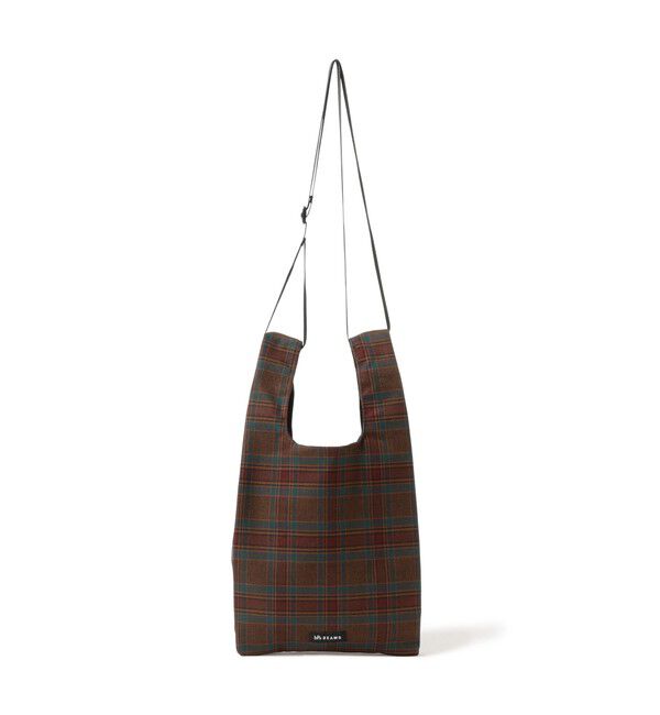 BEAMS「チェック ショッパー S」|ポーチ|
