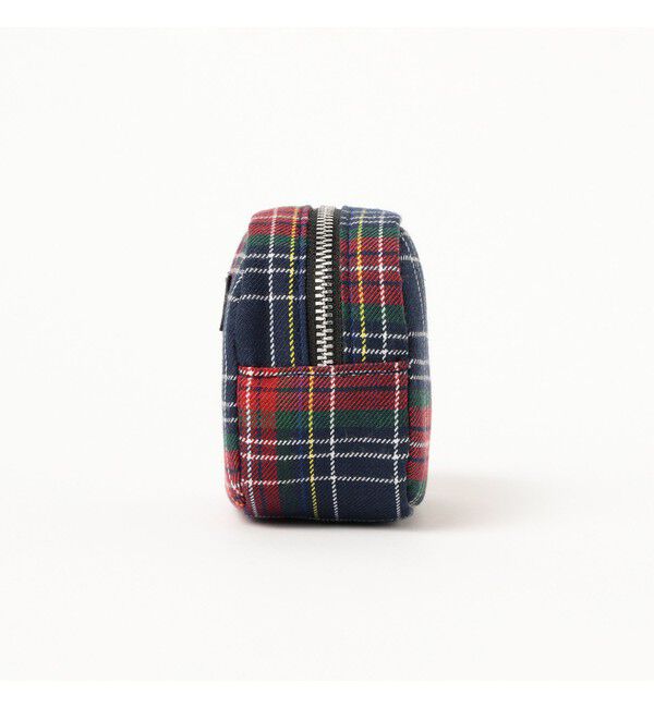 BEAMS「チェック ポーチ S」|ポーチ|