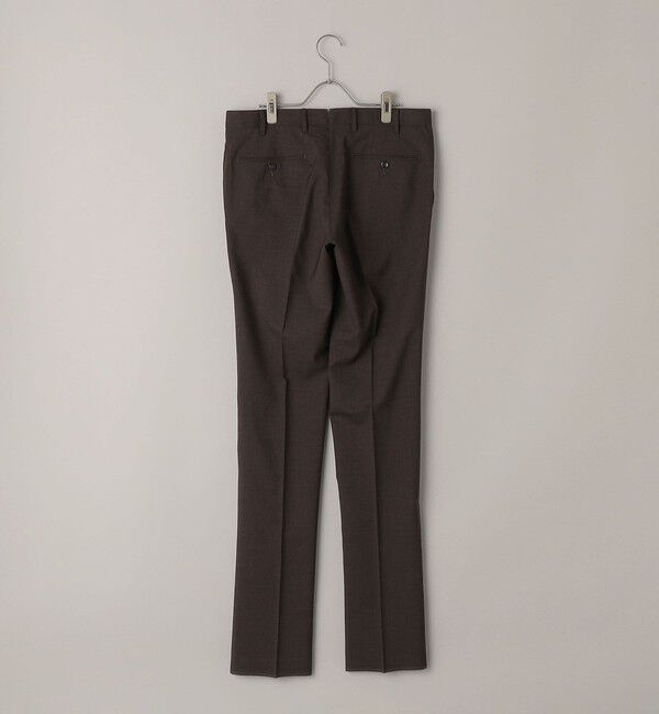 SHIPS「SHIPS:〈セットアップ対応/洗濯機可能〉ノープリーツ パンツ」|スラックス|