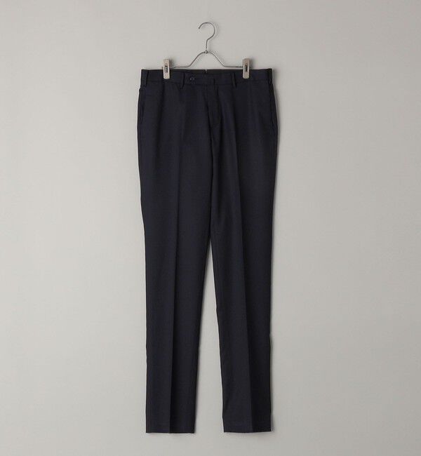 SHIPS「SHIPS:〈セットアップ対応/洗濯機可能〉ノープリーツ パンツ」|スラックス|