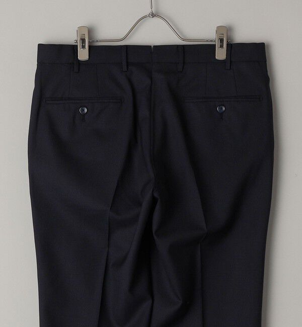 SHIPS「SHIPS:〈セットアップ対応/洗濯機可能〉ノープリーツ パンツ」|スラックス|