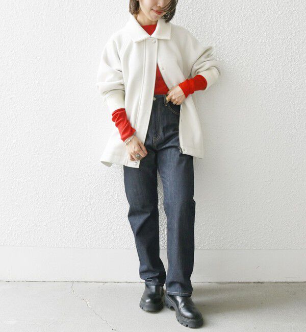 SHIPS any「【WEB限定】SHIPS any: 2WAY ジップ ブルゾン」|ブルゾン・スタジャン|