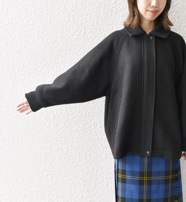 SHIPS any「【WEB限定】SHIPS any: 2WAY ジップ ブルゾン」|ブルゾン・スタジャン|