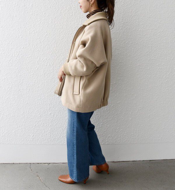 SHIPS any「【WEB限定】SHIPS any: 2WAY ジップ ブルゾン」|ブルゾン・スタジャン|