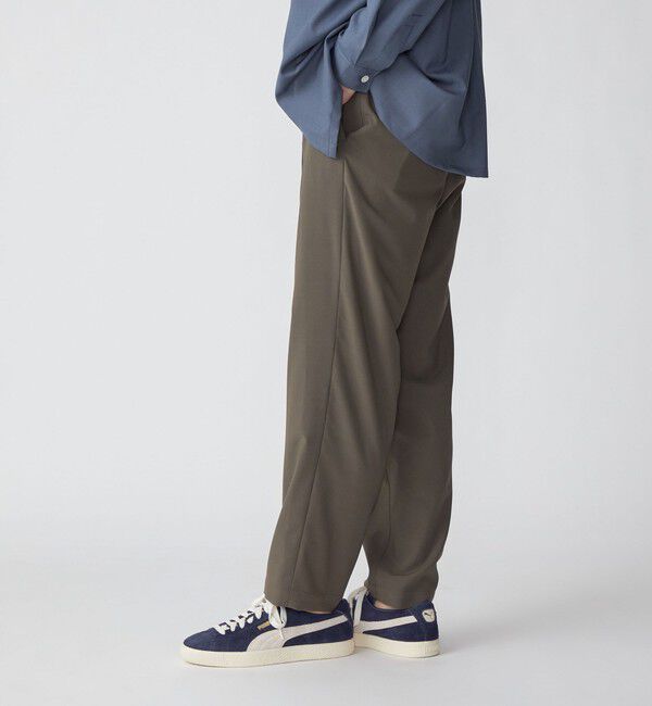 SHIPS「SHIPS:〈洗濯機可能/ストレッチ〉T/R トロピカル リラックス イージーパンツ」|チノ|