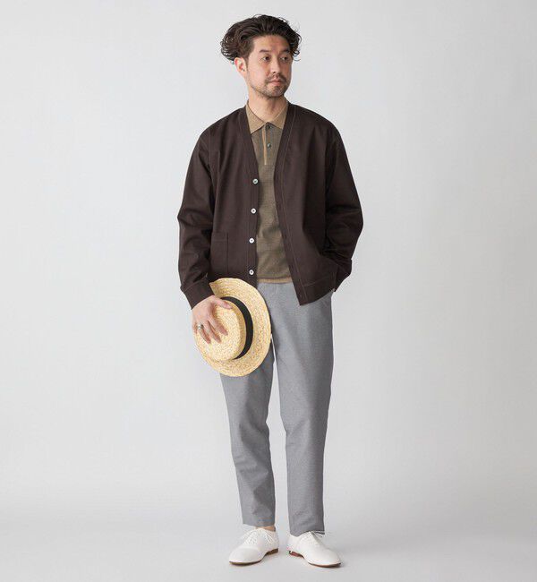 SHIPS「SHIPS:〈手洗い可能〉スーパーライト パンツ (セットアップ対応)」|スラックス|