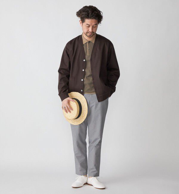 SHIPS「SHIPS:〈手洗い可能〉スーパーライト パンツ (セットアップ対応)」|スラックス|