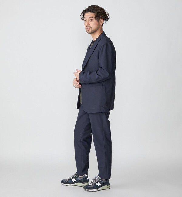 SHIPS「SHIPS:〈手洗い可能〉スーパーライト パンツ (セットアップ対応)」|スラックス|