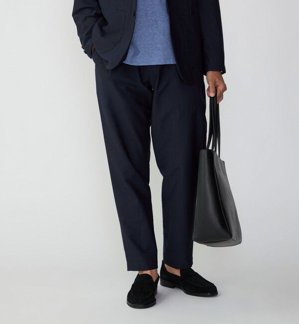 SHIPS「SHIPS:〈手洗い可能〉スーパーライト パンツ (セットアップ対応)」|スラックス|