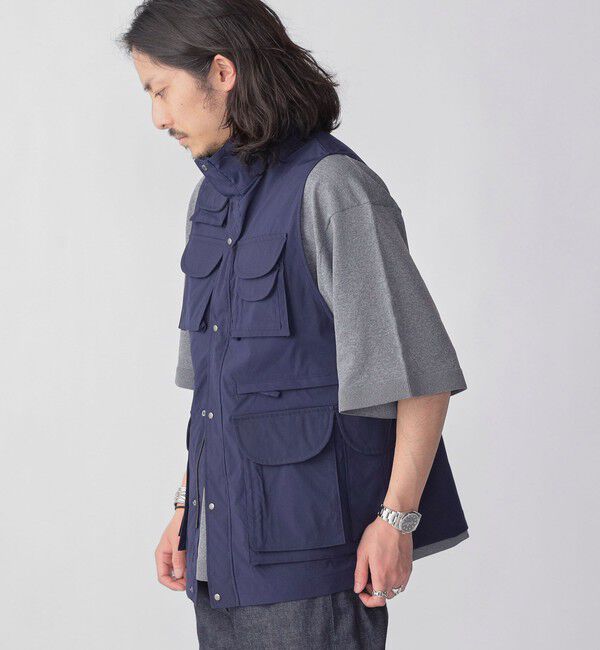 SHIPS「【SHIPS別注】+phenix:〈撥水〉ユーティリティーベスト (セットアップ対応)」|ダウンベスト・ベスト|