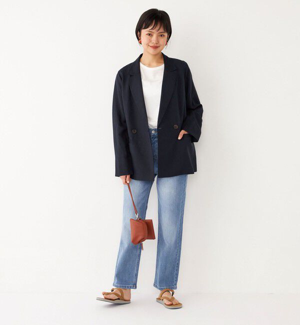 SHIPS Colors 「SHIPS Colors:〈洗濯機可能〉ストレートデニム2◇」|デニム|