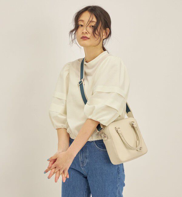 SHIPS for women「〈手洗い可能〉ECO ttony ボリューム スリーブ ブラウス◇」|シャツ・ブラウス|