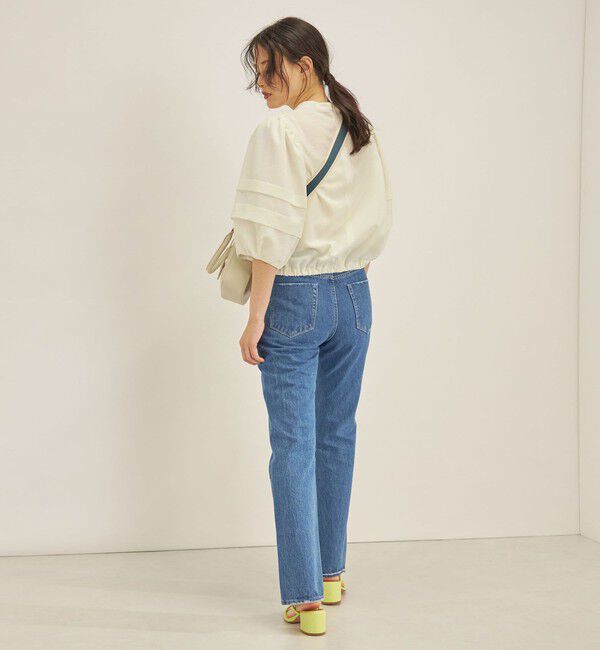 SHIPS for women「〈手洗い可能〉ECO ttony ボリューム スリーブ ブラウス◇」|シャツ・ブラウス|