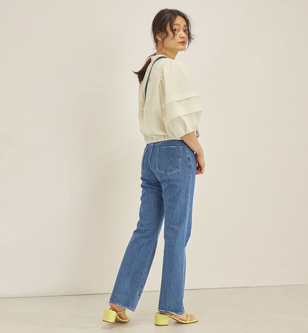 SHIPS for women「〈手洗い可能〉ECO ttony ボリューム スリーブ ブラウス◇」|シャツ・ブラウス|