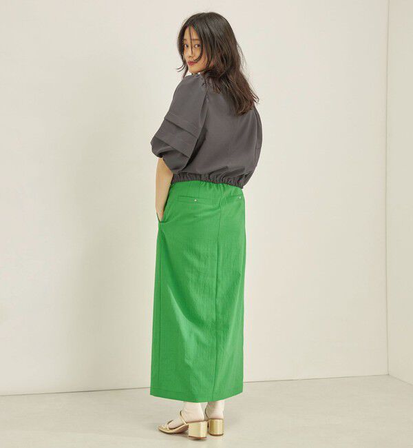 SHIPS for women「〈手洗い可能〉ECO ttony ボリューム スリーブ ブラウス◇」|シャツ・ブラウス|