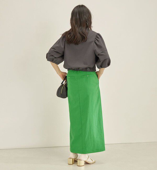 SHIPS for women「〈手洗い可能〉ECO ttony ボリューム スリーブ ブラウス◇」|シャツ・ブラウス|