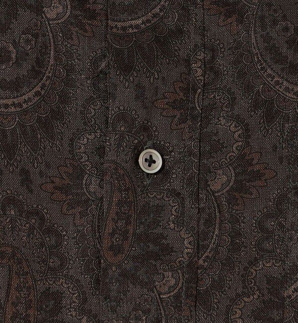 SHIPS「Southwick Gate Label: リネン ボタンダウン プルオーバーシャツ S/S」|シャツ・ブラウス|