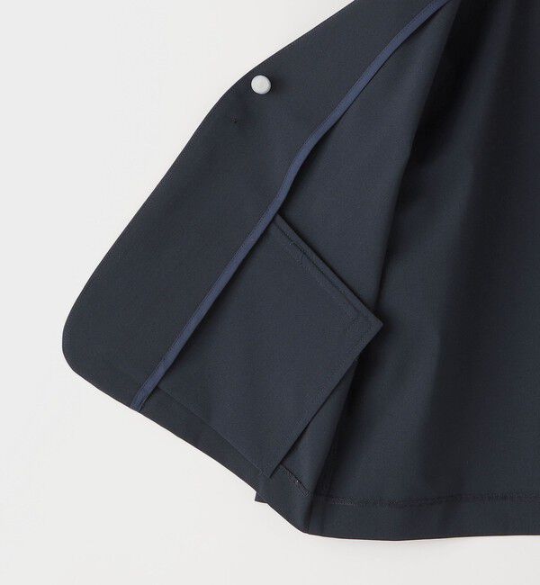 SHIPS KIDS「SHIPS KIDS:100～130cm /〈多機能〉ネイビー ノーラペル ジャケット」|ノーカラージャケット|