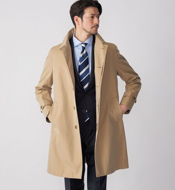 SHIPS「SHIPS: 23FW オルメテックス ステンカラー コート」|ステンカラーコート|