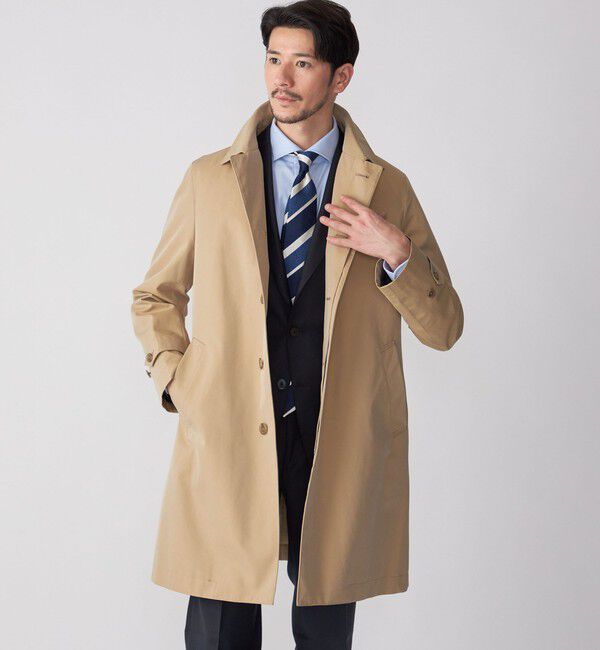 SHIPS「SHIPS: 23FW オルメテックス ステンカラー コート」|ステンカラーコート|