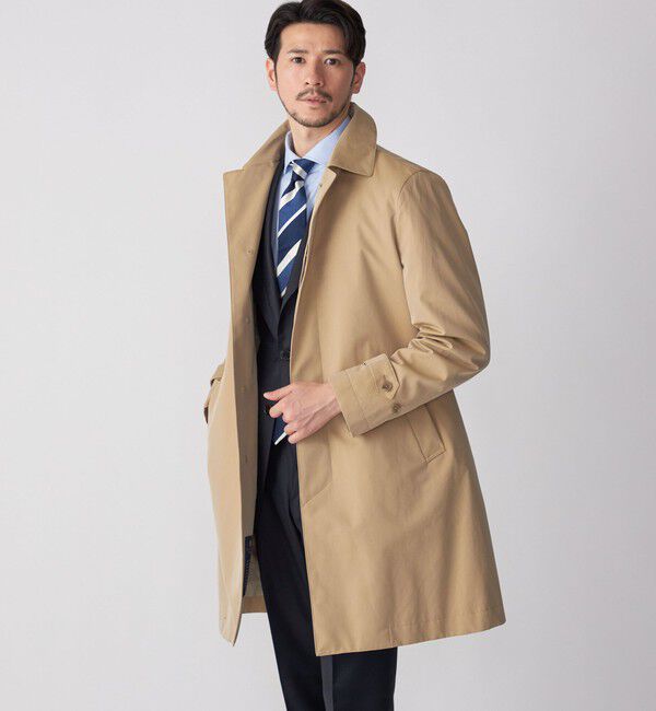 SHIPS「SHIPS: 23FW オルメテックス ステンカラー コート」|ステンカラーコート|