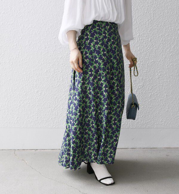 SHIPS any「SHIPS any: SPRINTEX フラワー サーキュラー スカート」|スカート|