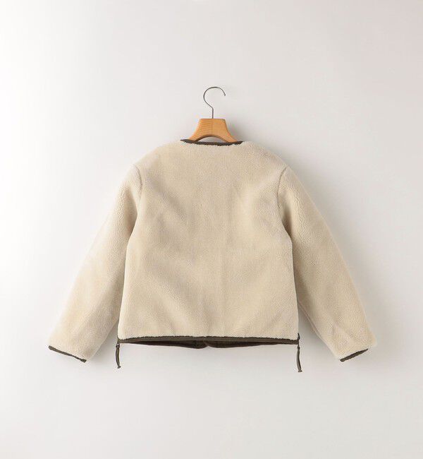 SHIPS KIDS「【WEB限定】TAION:100～140cm / ミリタリー リバーシブル ダウン ジャケット」|ミリタリー・モッズコート|