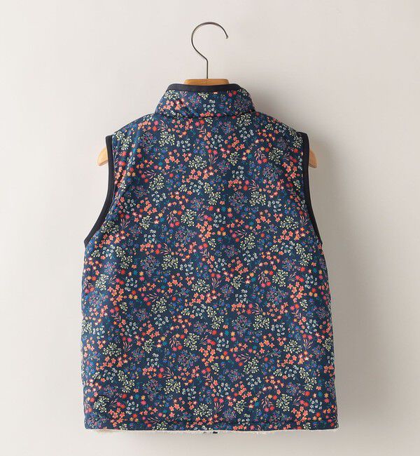 SHIPS KIDS「SHIPS KIDS:100～130cm /〈撥水/手洗い可能〉ボア リバーシブル ベスト」|ダウンベスト・ベスト|
