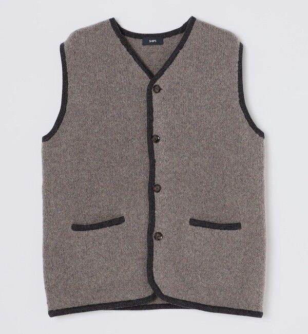 SHIPS「SHIPS: チロリアン ニット ベスト」|ベスト・ジレ|