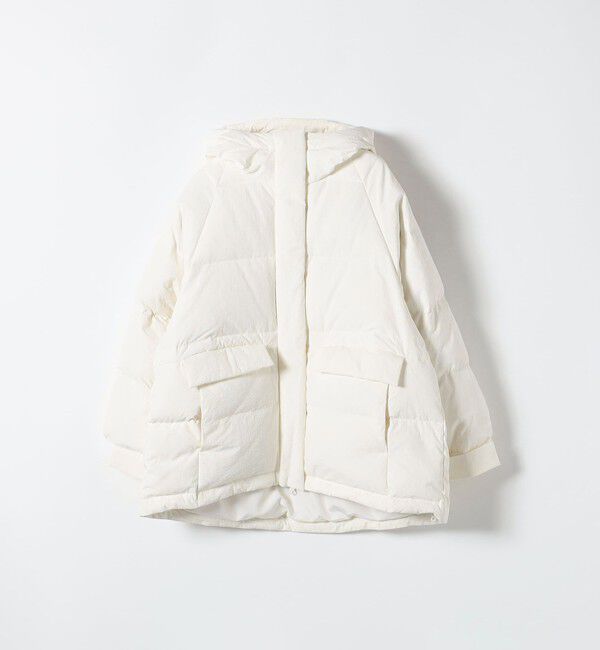 SHIPS any「SHIPS any: フーディ ショート ダウン ジャケット」|ダウン|