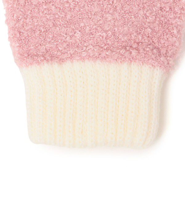 SHIPS KIDS「SHIPS KIDS:ふわもこ ミトン 手袋」|手袋|