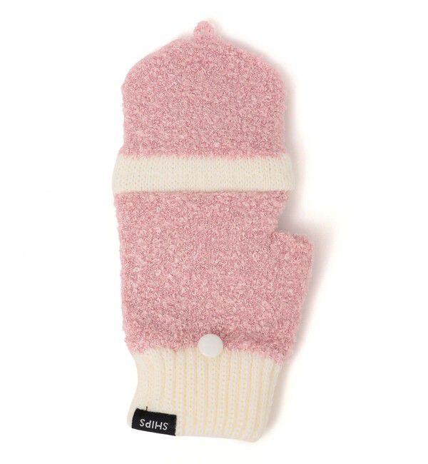 SHIPS KIDS「SHIPS KIDS:ふわもこ ミトン 手袋」|手袋|